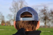 Load image into Gallery viewer, NE1 Hat -Navy, White &amp; Orange
